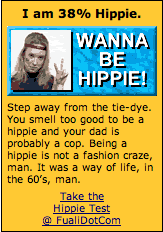 38 % hippie